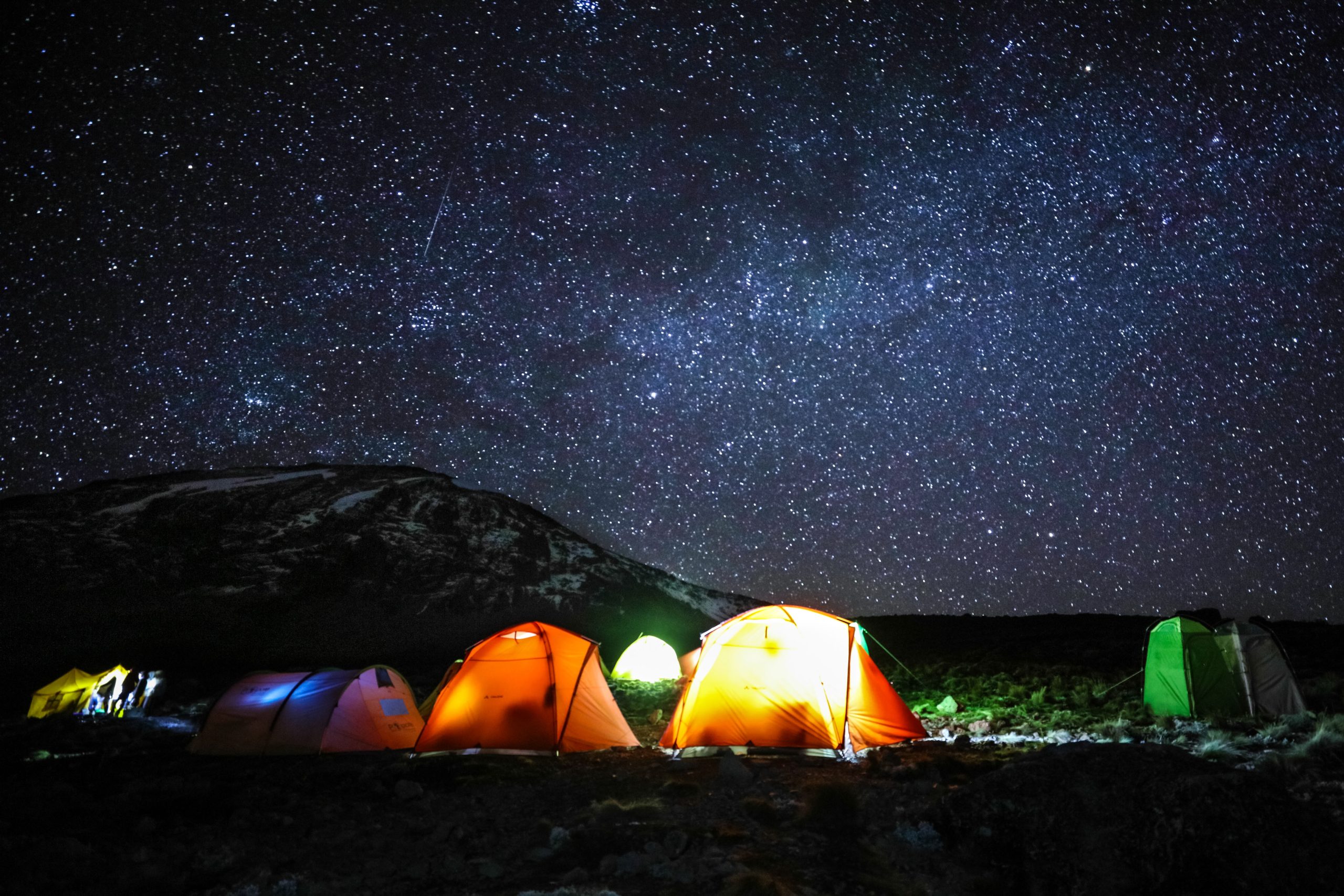 Stargazing on Kilimanjaro